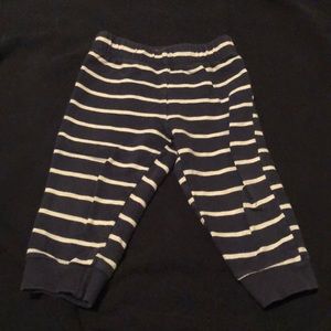 Striped baby sweatpants!